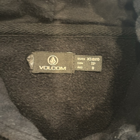 Volcom Stone Women’s Hoodie-Pullover, XS (0/2) in Black - Picture 2 of 8